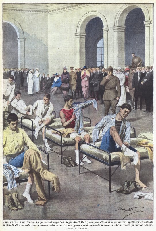 Une course américaine - Achille Beltrame