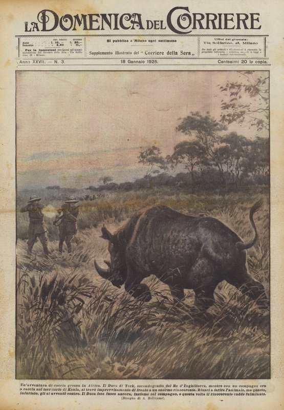 Une aventure de grande chasse en Afrique - Achille Beltrame