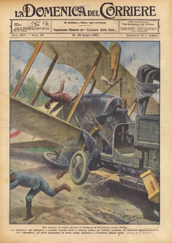Un affrontement de nouveau genre, au Polygone de Vincennes près de Paris - Achille Beltrame