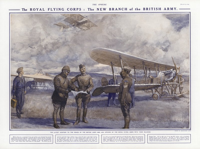 Le Royal Flying Corps : la nouvelle branche de l