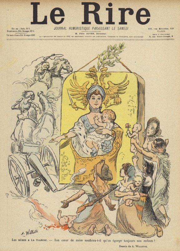 Illustration pour Le Rire - Adolphe Leon Willette