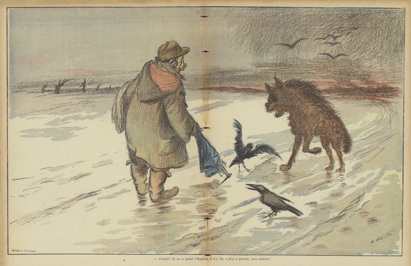 Illustration pour Le Rire - Adolphe Leon Willette