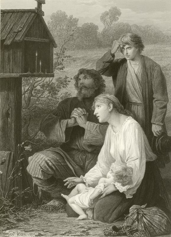 Un sanctuaire en Russie - Adolphe Yvon