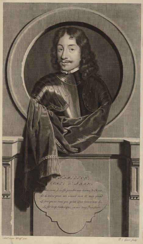 Portrait de James Hamilton, Comte d