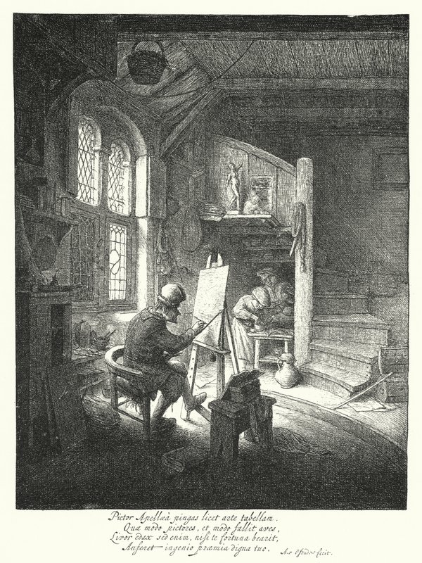 Le peintre - Adriaen Jansz. van Ostade