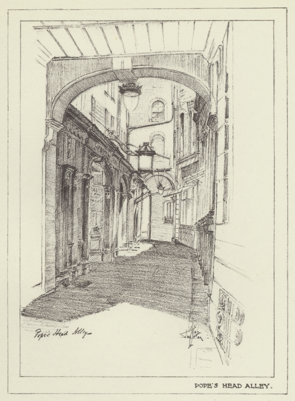 Popes Head Alley - Alan Stapleton