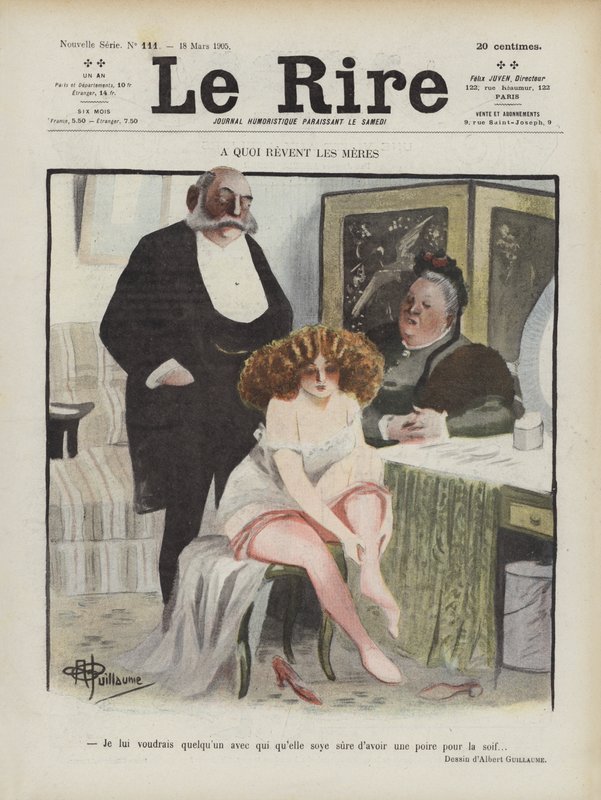 Illustration pour Le Rire - Albert Guillaume