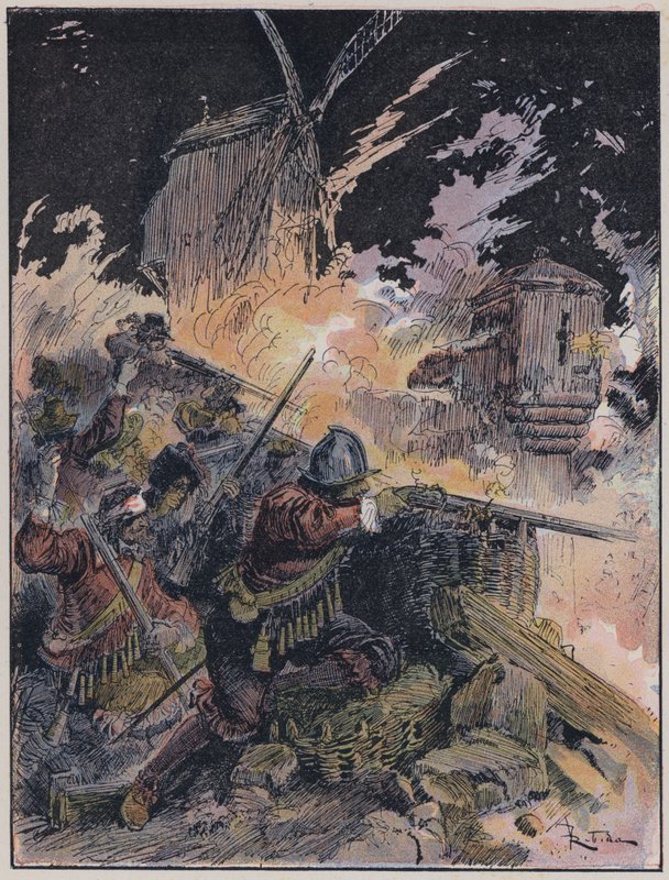 Illustration pour Le Capitaine Bellormeau par et illustré par A Robida - Albert Robida