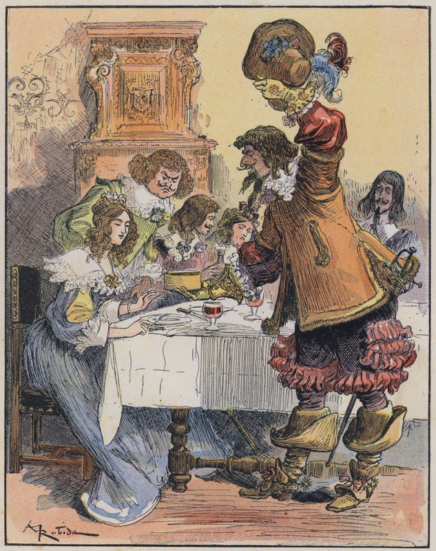 Illustration pour Le Capitaine Bellormeau par et illustré par A Robida - Albert Robida