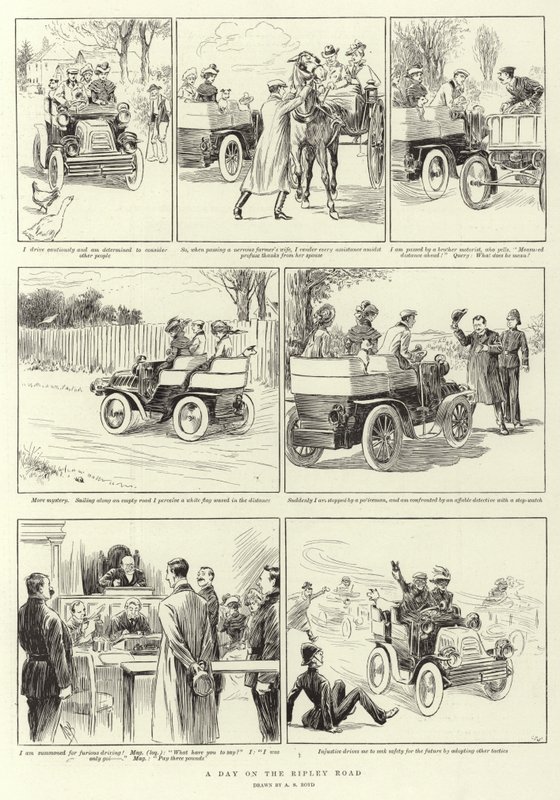 Une journée sur la route de Ripley - Alexander Stuart Boyd
