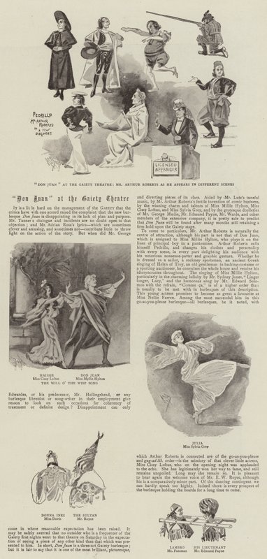 Don Juan au Théâtre Gaiety - Alexander Stuart Boyd