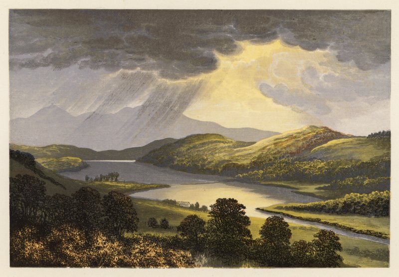 Paysages des lochs écossais : Loch Fad - Alexander Francis (after) Lydon