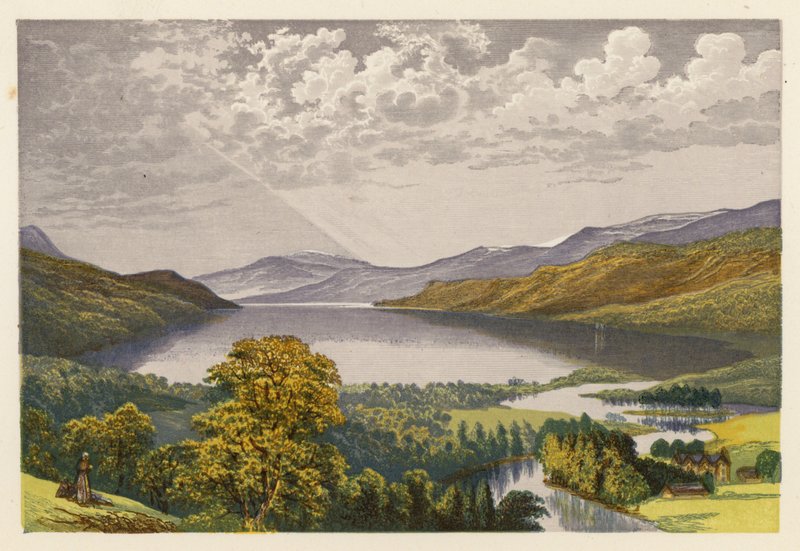 Paysage de loch écossais : Loch Tay - Alexander Francis (after) Lydon