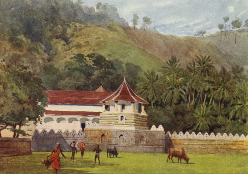 Le Temple de la Dent, Kandy, Extérieur - Alexander Henry Hallam Murray