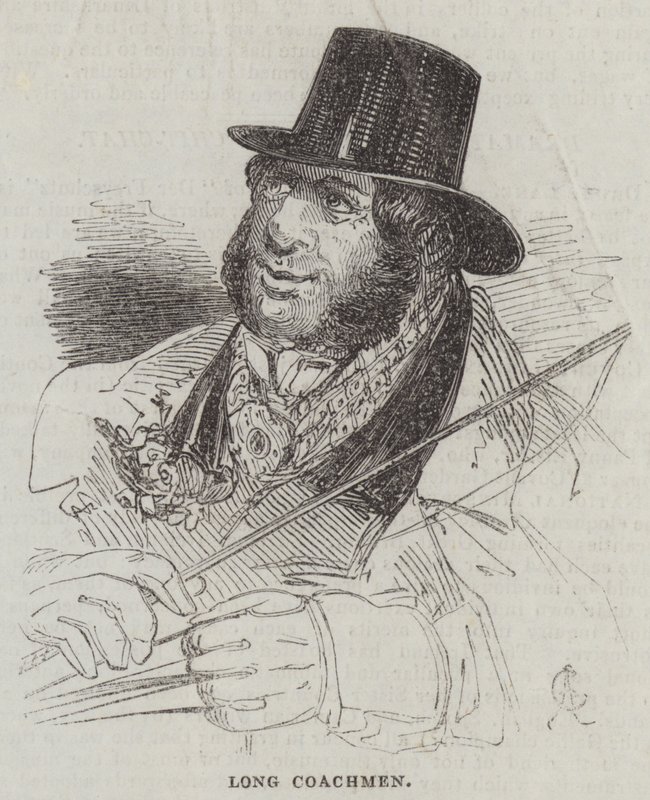 Longs cochers - Alfred Crowquill