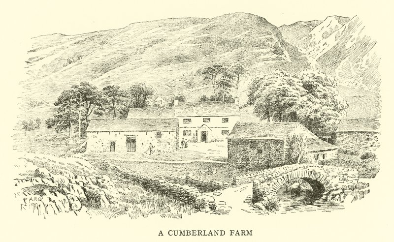 Une ferme du Cumberland - Alfred Robert Quinton