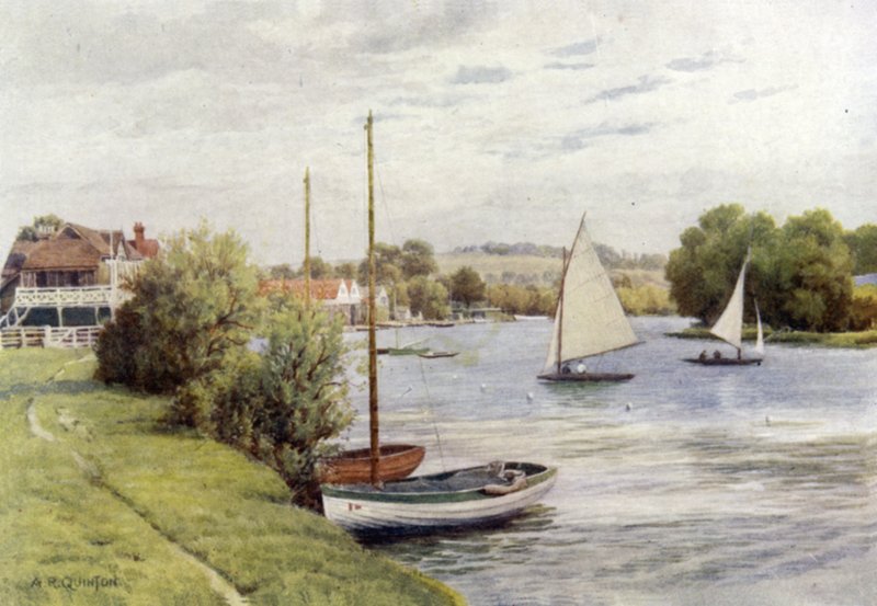 Bateaux de course, Bourne End - Alfred Robert Quinton