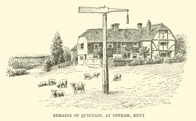Restes de Quintain, à Offham, Kent - Alfred Robert Quinton