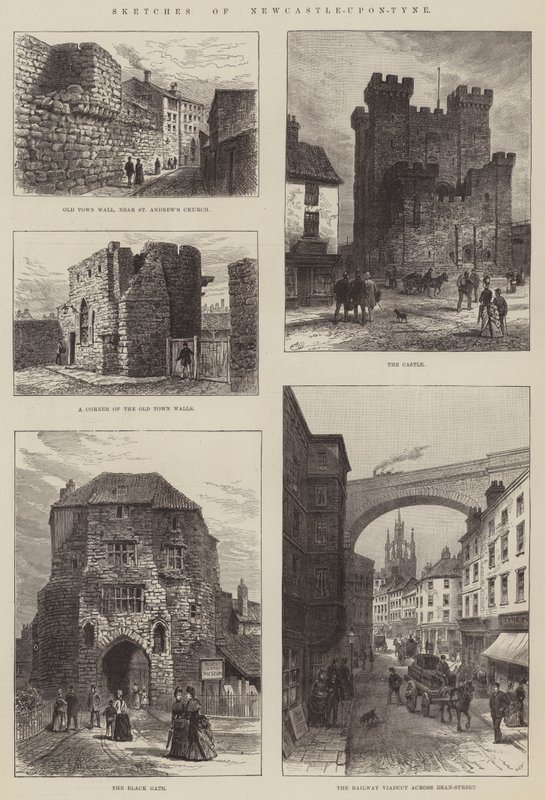 Croquis de Newcastle-upon-Tyne - Alfred Robert Quinton
