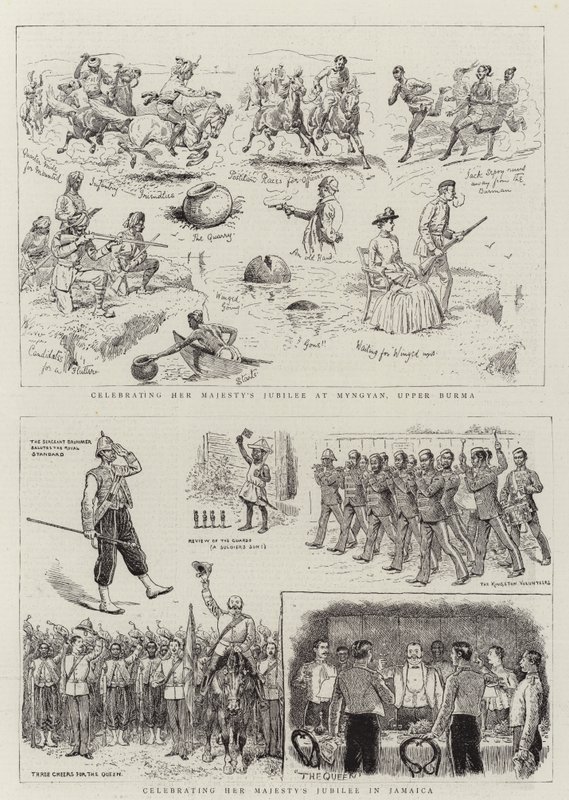 Célébration du jubilé de Sa Majesté - Alfred Chantrey Corbould