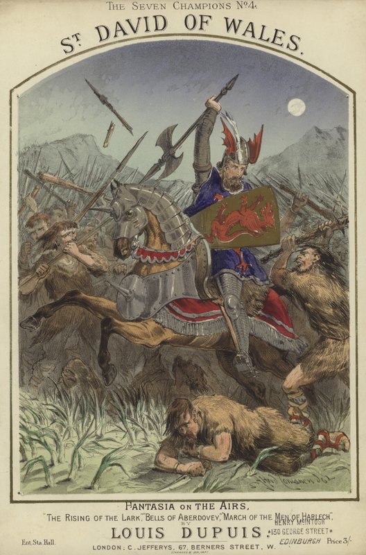 Couverture de Saint David du Pays de Galles - Alfred Concanen