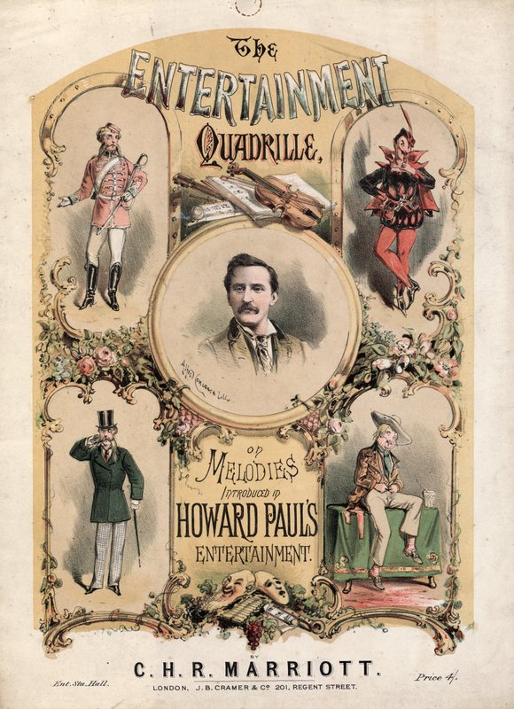 Le Quadrille de divertissement par C H R Marriott - Alfred Concanen