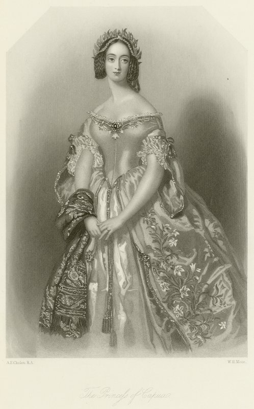 La Princesse de Capoue - Alfred Edward Chalon