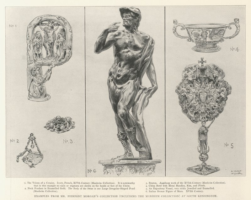 Exemples de la collection de M. Pierpont Morgan (y compris la collection Manheim) à South Kensington - Alfred Hugh Fisher