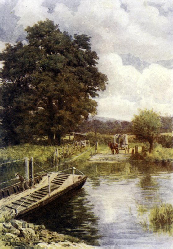 Bac de Bablock Hythe - Alfred Robert Quinton