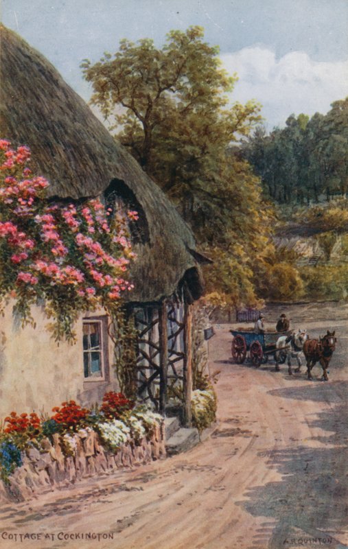 Cottage à Cockington - Alfred Robert Quinton