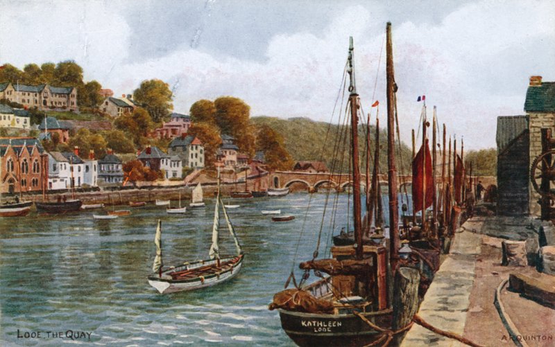 Looe, Le Quai - Alfred Robert Quinton