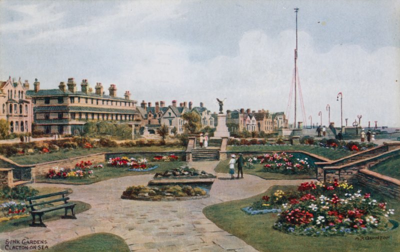 Jardins en contrebas, Clacton-on-Sea - Alfred Robert Quinton