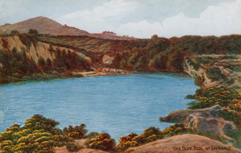 La Piscine Bleue, près de Swanage - Alfred Robert Quinton