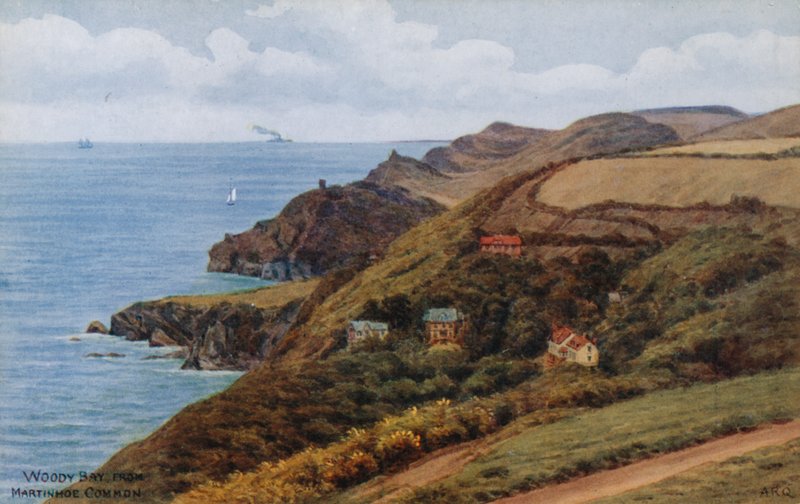 Woody Bay, depuis Martinhoe Common - Alfred Robert Quinton