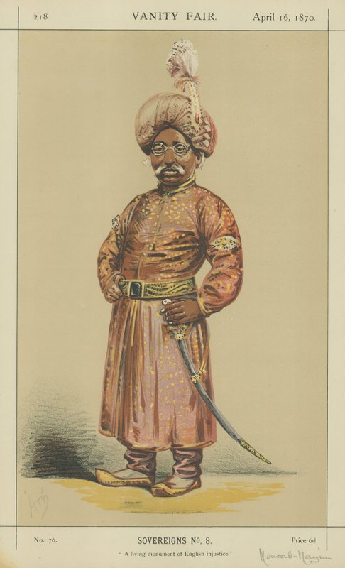 Le Nawab Nazim du Bengale, Behar et Orissa - Alfred Thompson