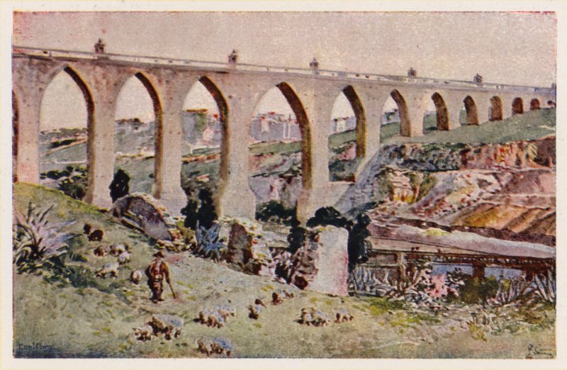 Aqueduc des Aques Livres, Lisbonne - Alfredo Roque Gameiro