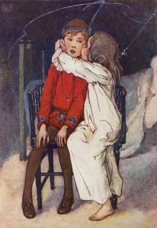 Wendy embrassa doucement sa joue - Alice Bolingbroke (after) Woodward