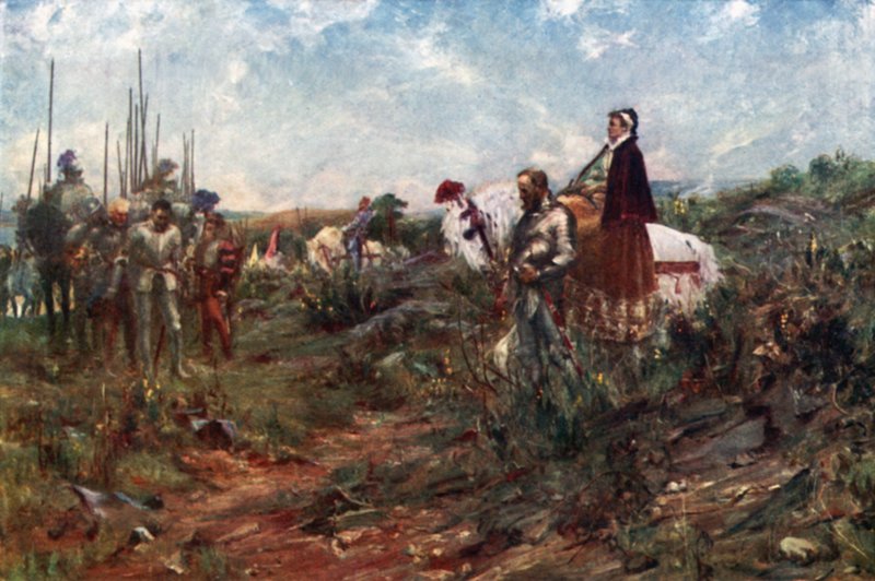 La Reine Marie à Carberry Hill - Allan (after) Stewart