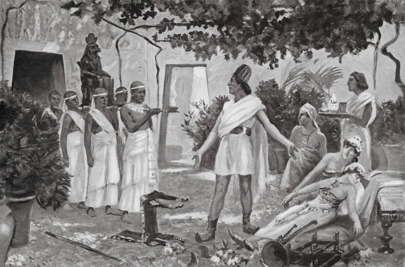Guérison de la princesse hittite possédée par un démon - Allan Stewart