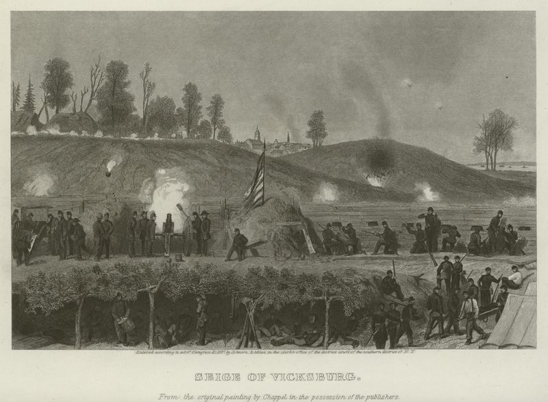 Siège de Vicksburg, 1863 - Alonzo Chappel