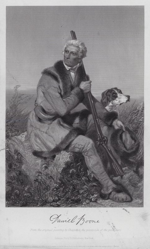 Daniel Boone (gravure) - Alonzo (after) Chappel