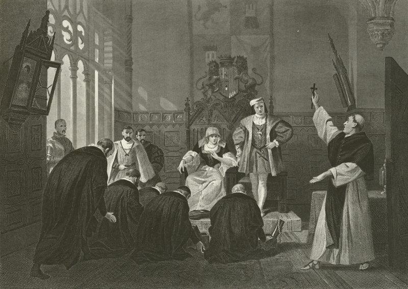 Députation de Juifs devant Ferdinand et Isabelle d