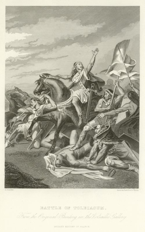 Bataille de Tolbiacum - Alphonse Marie de Neuville