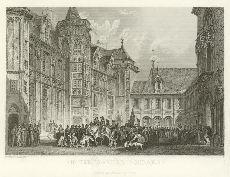 Hôtel-de-Ville Bourges - Alphonse Marie de Neuville