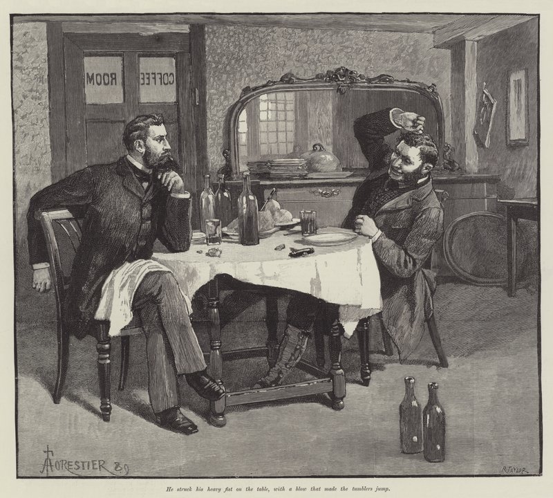Amour aveugle, par Wilkie Collins - Amedee Forestier