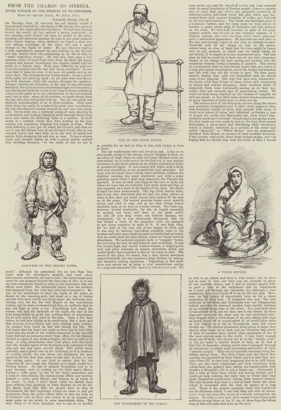 De la Tamise à la Sibérie, Voyage fluvial du Phénix jusqu