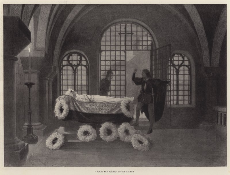 Roméo et Juliette, au Lyceum - Amedee Forestier