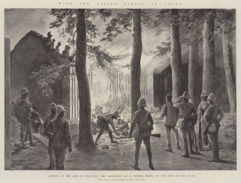 Avec les forces alliées en Chine - Amedee Forestier