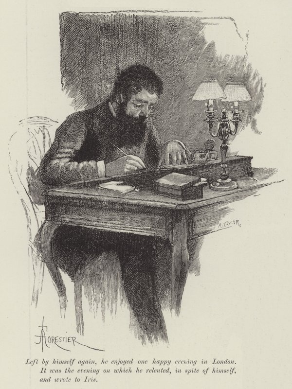 Amour aveugle, par Wilkie Collins - Amedee Forestier
