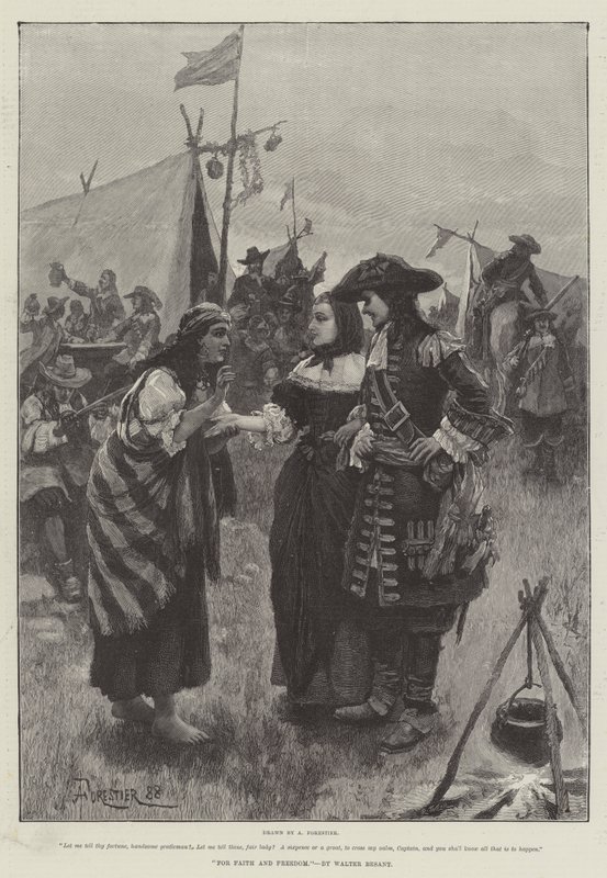 Pour la foi et la liberté, par Walter Besant - Amedee Forestier